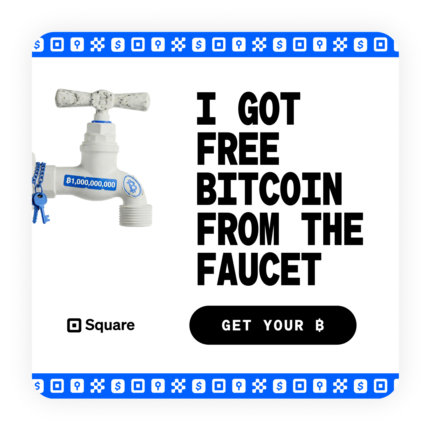 I got free bitcoin from the faucet